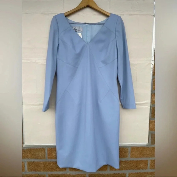 Lourdes Chávez light blue dress size 10 - Picture 1 of 12